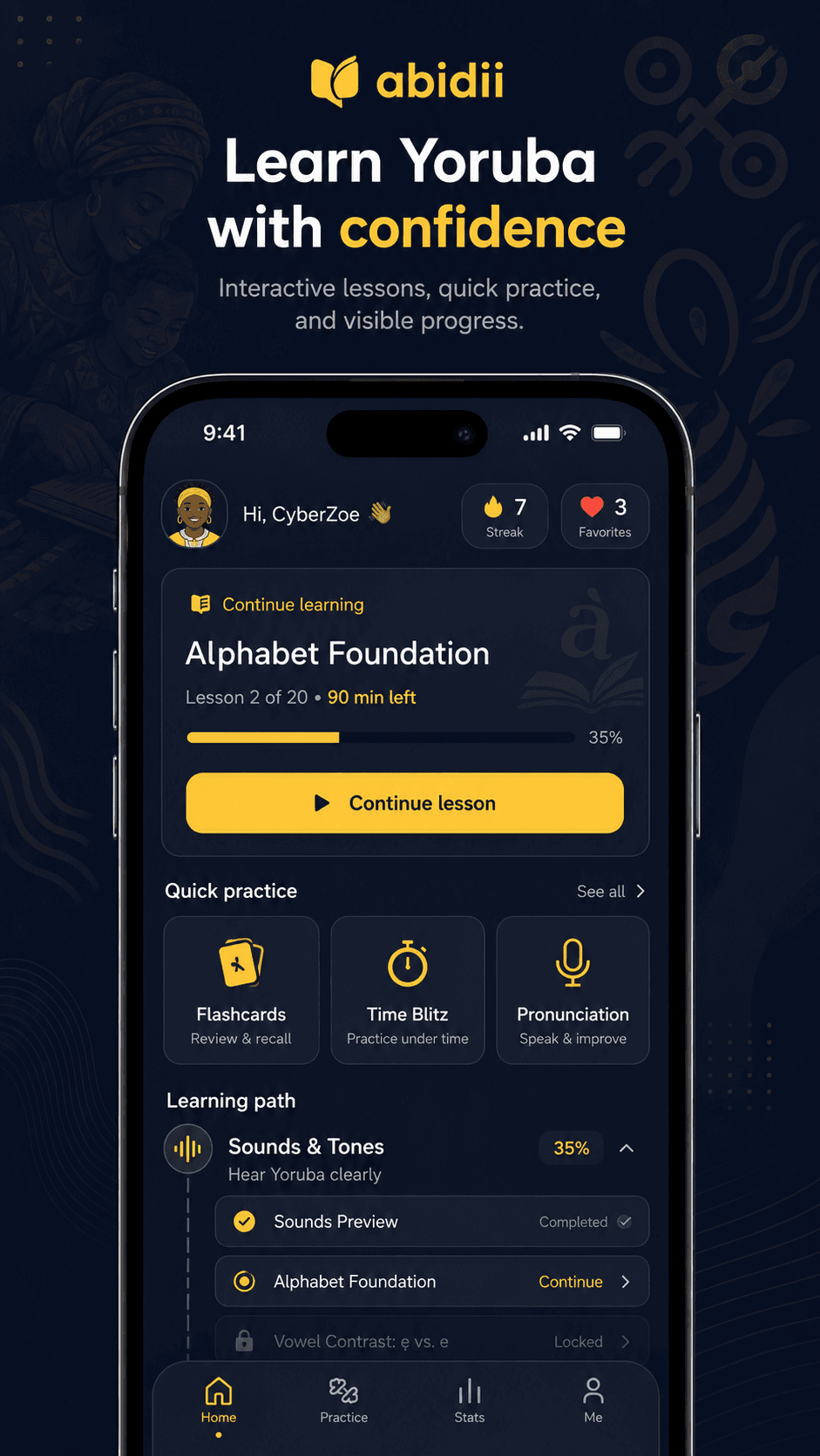 Abidii app